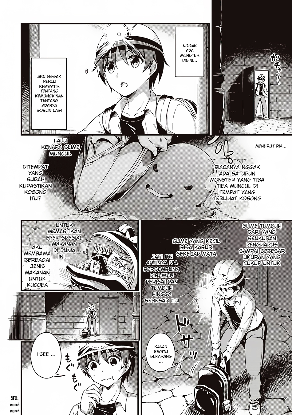 Boku no Heya ga Dungeon no Kyuukeijo ni Natteshimatta Ken Chapter 05 Bahasa Indonesia